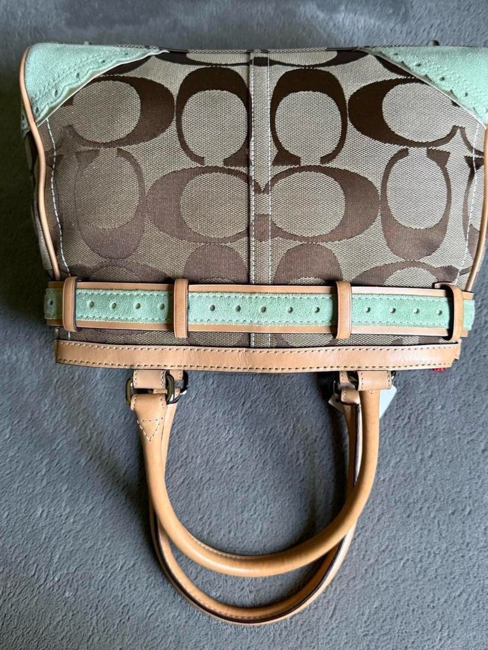 NWT Vintage Y2k Coach Limited Edition Hampton Signature Fish Shoulder Bag - Picture 3 of 8